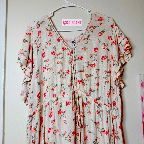 BoHo Plus Size 2x Spring Dress - Picture 2 of 3